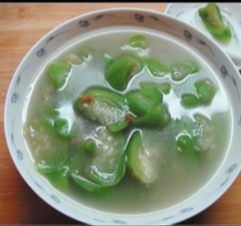 丝瓜枸杞汤