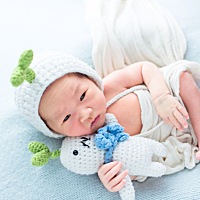 宝贝10天照……宝宝姓夏、取了名字。 但是在从中很纠结用哪一个适合些， 第一夏永杰  第二个夏永麒  从1...