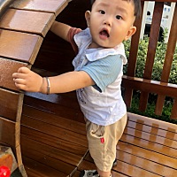 我的小奶狗十四个月走出人生第一步～现在自己走的怪溜～真棒👍🏻