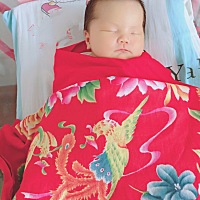 我们的小公主出生了！38＋3剖腹产！53cm，7斤9两！