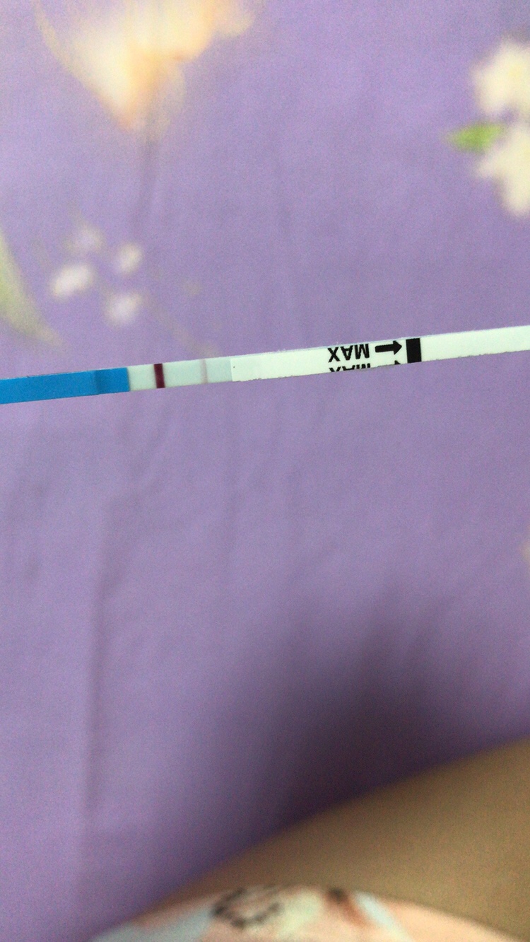 这是怀孕了吗，不敢相信，8.12日测的还没有两条红扛扛呢