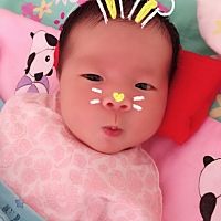 我的小宝贝，马上就满月咯