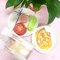备孕第一天早餐：自制三明治➕一杯牛奶 以后每天记录自己的生活