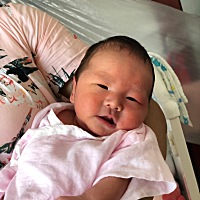 报喜啦！月子中 8.9抛妇产乔治一枚！我家小宝！
