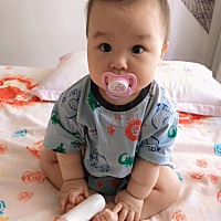 转眼儿子这么大了，比心❤️