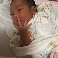 报喜啦，8.23早上8.25分，刨出小乔治一枚，重7斤整。接健康男宝宝的来