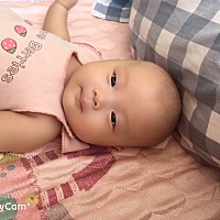 出生3斤半的我们现在已经9斤半了，纯母乳，一切正常……