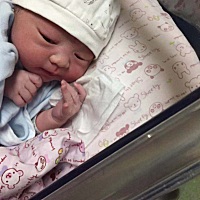 8.20的乔治宝宝，顺，6.2斤。但愿即将生产的妈妈都能有我这么幸运，2指开到8指只用了10分钟时间，连无痛...