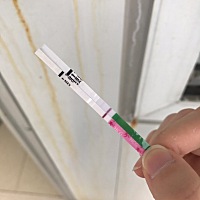 距离同房第九天了，排卵试纸还有条浅浅的灰，早早孕还是大白板，越看越委屈，恨不得自己给它画一条