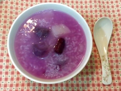 紫薯山药粥