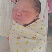 大胖妞 7斤2两 虎头虎脑 哈哈哈哈 欢迎你啊女儿