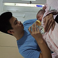 小乔治第9天啦！ 各位宝妈接小乔治啦