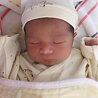 6.16斤小乔治，顺产/侧切/撕裂