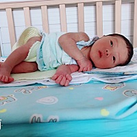 出生几天的宝宝有能自己侧翻睡的吗？