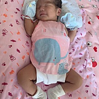 40周➕4宝宝出生了，顺产女宝、6.6斤，轻微撕裂➕严重侧切！夜里2点开始有规律宫缩8分钟一次一直到...