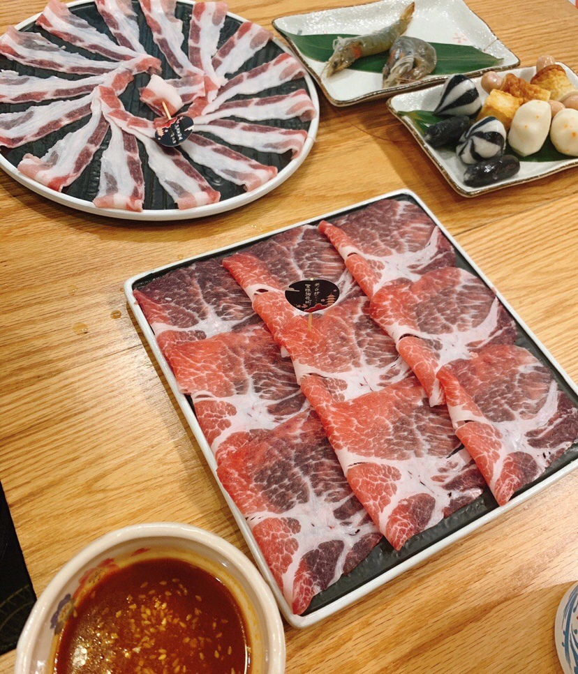 吃个清汤日料锅，哈哈哈