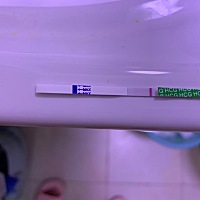 测的时候没看出来，然后我回去又睡了一觉，醒来看感觉有印，你们觉得有没有，这是有了嘛？