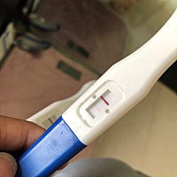 第一张图是今天测的，从上到下这三天的变化……有点小忐忑，小激动，等着去验血