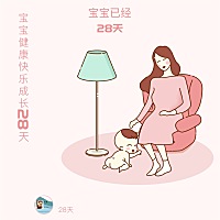 宝宝二十八天了，最近几天特别难哄睡，明明喝奶睡着了，往床上一放就醒了不睡了，哭死哭活的怎么都哄不...