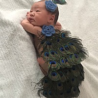 终于理解宝妈为什么那么爱秀孩子，因为真的是越看越可爱越喜欢，控制不住啊～