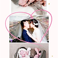 好爱你，宝宝。 妈妈希望你永远健康，快乐长大！                                       我的小桃子�...