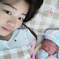 39 4顺产，终于卸货了，我的猪宝宝，佩奇！宝宝要快快长大！