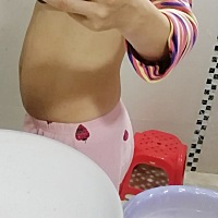 产后第12天，肉松垮垮的，产前124，今天104，不知道什么时候能恢复到孕前体重。