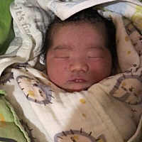 報喜了！接男寶寶的來！兩個女兒，一個兒子圓滿了！預產期28號，提前四天生。7.2斤過程不想回憶，太他媽...