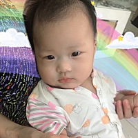 娃娃还会变白么！！哈哈😃