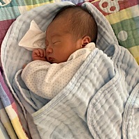 我家小宝出生，儿女双全了👨‍👩‍👧‍👦