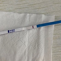 第一个是昨天下午测的，后面是今天早上测的，这是有还是没有呀？