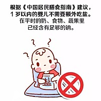 深扒宝宝吃盐这件事儿 盐作为百味之首，是人们日常烹饪中不可缺少的调味品，特别是在宝宝方面会让很多人...
