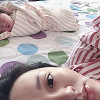 2019.10.5 刨腹，8斤小肉嘟嘟 女宝 孕期所有人都说是男宝… 听见她哭的第一声，我哭了！ 终于卸货！