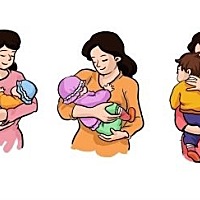 【科普】如何正确抱小宝贝～？ 有些孩子习惯在妈妈的怀抱中入睡，长久下去会形成环境依赖，不抱就睡不着...