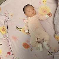 宝贝，你终于睡着了😴😴