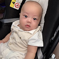 我明天就四个月宝宝啦 身高66cm 体重17斤