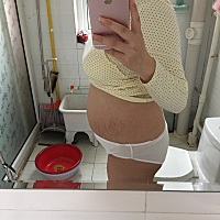 产后16天，76.8kg