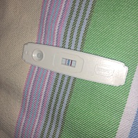 末次8月15号晚上月经，早上刚测的能确定是怀了吗？