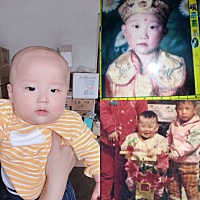 右上爸爸右下妈妈？像吗？😄