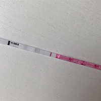 (转)我的也很浅，今天早上测的.秀.儿早孕还是这样，是不是我太心急了，我月经2号的。但是月经一直不准
