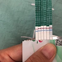 9月7号例假，不知道什么时候排卵，10月16号-18号早晚测了2次，后面17号18号2天就没有什么变化。
