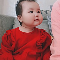 小柠檬八个半月喽！时间真的好快！