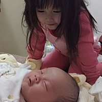 哈哈……补贴😂10月12日剖腹产8斤乔治一枚(顺转剖)过程酸爽！女儿双全。