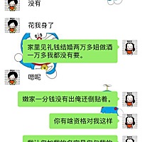 我都不知道要怎么办了。说说我的经历吧！结婚给的礼钱我家里又添了钱陪嫁了一辆车给我。结婚的第三天就...
