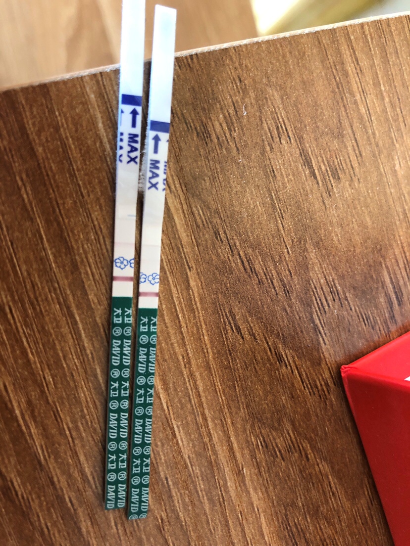 一个是昨天测得，一个是今天早上测得，我这是youj