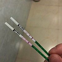 备孕快一年了，这是有了么？
