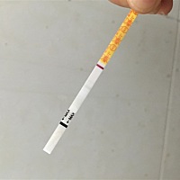 上月备孕了一次，金秀儿试纸强阳的时候安排了，后面一直没有安排，也不知道中没有中，就测了试纸，白板...