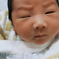 报喜啦，7斤8两的大胖小子，虽没能如愿生闺女，但孩子平安健康最好，要乔治的来接吧！😀