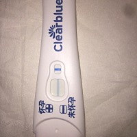 上个月10月6日，月经天数26-28，到今天延后4到6天，用可丽蓝这是怀孕没怀孕，后三张是拆开的样子