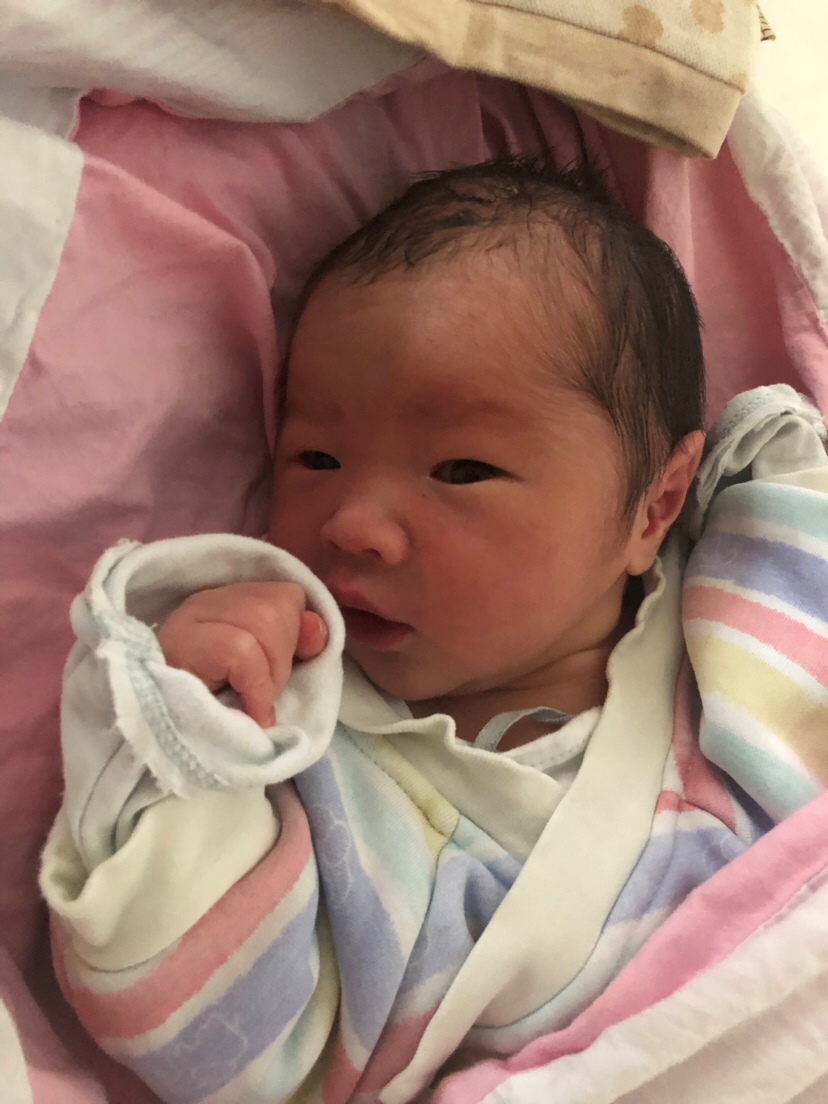 在医院时